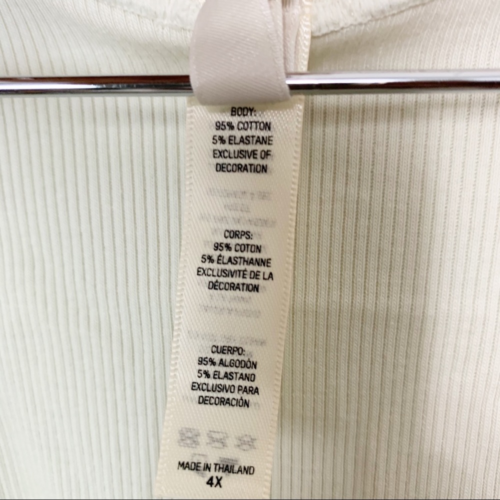 SKIMS Bone Ribbed Cotton Tank - Picture 9 of 12